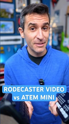 Rodecaster Video vs ATEM Mini