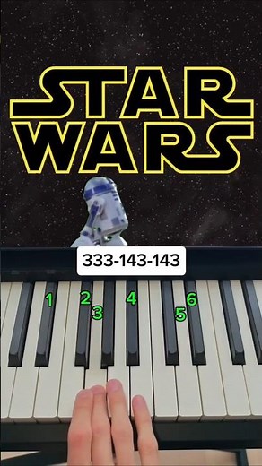 How to Play Star Wars-The Imperial March (Darth Vader's Theme) on Piano