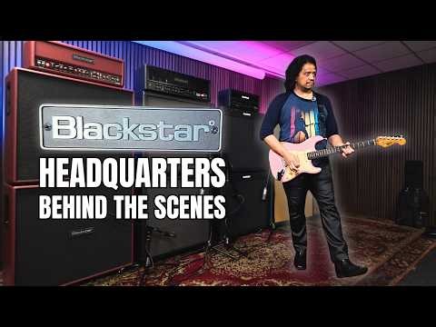 BEHIND THE SCENES AT BLACKSTAR AMPLIFIERS UK