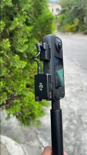 insta 360 x4 | mic adapter | dji mic mini