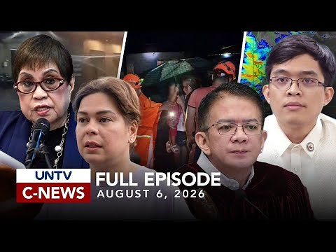 UNTV: C-NEWS | August 6, 2026