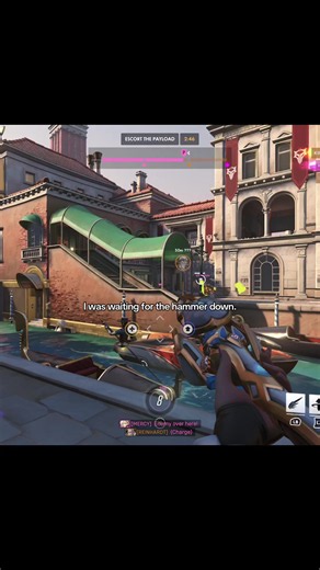 Thank you for sparing me reinhardt #ow2 #overwatch #foryou #fyp #reinhardt