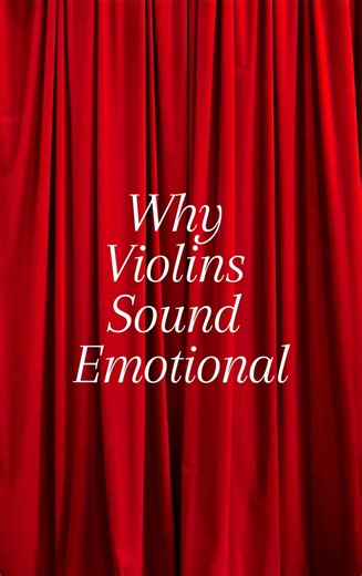 Why Violins Sound So Emotional 🎻🎼 The Secret Behind the Sound