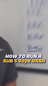 How to run a sub 5 40 yard dash 🏃🏽‍♂️💨I view the 40 yard dash as a math equation. If you can subtract a tenth of a second here, a tenth there, you can really make a lot of progress. These numbers are based on hundreds of tests I’ve done with athletes! | CAB Training LLC
