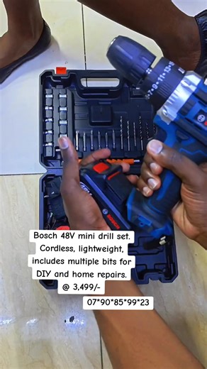 Bosch 48V Mini Drill Set Review