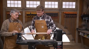 Watch as Tom Silva shows Kevin O'Connor how to turn a French-style rolling pin using a lathe: Full tutorial >> https://bit.ly/3bJXMkd Tune into a new episode of #AskTOH starting tonight! | This Old House