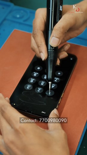 Even minor scratches deserve a flawless comeback! ✨📱 This iPhone 13 Pro Max had visible scratches all over the screen — we replaced its glass precisely, restoring that brand-new shine and smooth display finish! 💎🔥 📞 Contact us: 91-7700980090 📍 Visit us at: Shop no: 1 & 2, Shanti Enclave Bldg, Next to Shanti Shopping Centre D wing, Mira Road East, Mira Bhayandar, Maharashtra 401107 #iPhone13ProMax #iPhoneGlassReplacement #DisplayScratchFix #ASMRMobileRepair #KickoutMobileSolutions #iPhoneRep