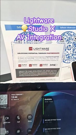 ☕️Tech💡StudioX🔗Lightware AV Integration