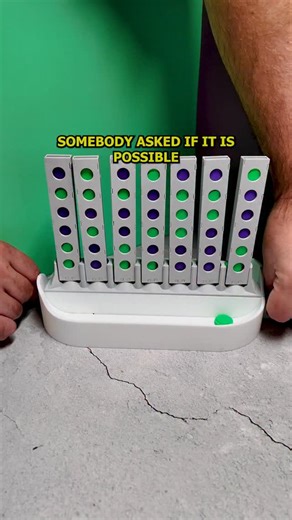 126K views · 92 reactions | Answering few more questions about the self sorting connect 4 people left in the comments. STL: "automatic portable 4 connect (4 in a row) game" by sysshad "Cascade connect - a self sorting connect 4" by CyberYeti | Mike's Quest Log | Facebook