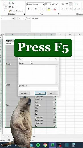 How to Use Ctrl + G in excel ! Use of Goto option in excel