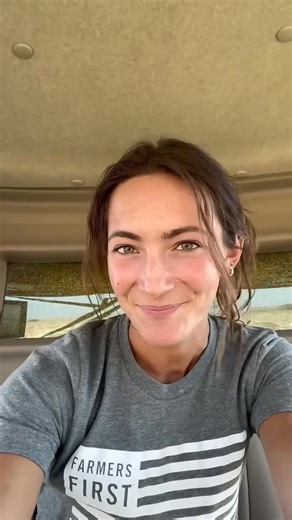 Running corn combine