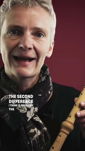 The difference between the baroque oboe and the modern oboe