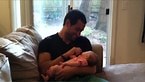 Jason Mesnick Snuggles With Newborn Daughter