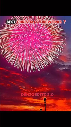 Best Christmas firework ? #shorts #christmas #viral