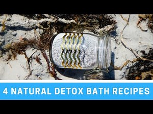4 Natural Detox Bath Recipes You Can Make in Just Minutes