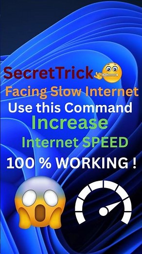 How To Speed Up Your Internet | Internet Speed Increased | Trick to Increase WIFI Speed #shorts