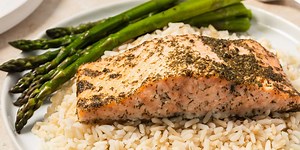 Salmon with Lemon and Dill