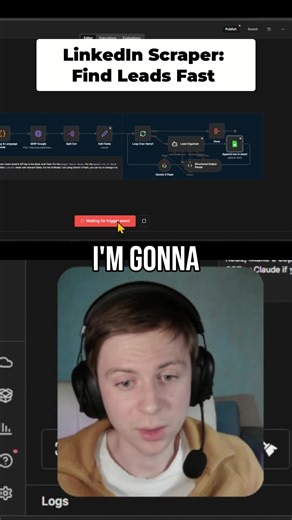LinkedIn scraper revealed! Find leads by job title, location & more. See the scraped data in Google Sheets. 🚀 #LinkedInScraper #LeadGeneration #SalesTips #GoogleSheets #DataScraping