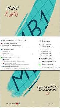 Logique et méthodes de raisonnement - Partie 0 : Introduction au Chapitre #logique mathématique #MB1