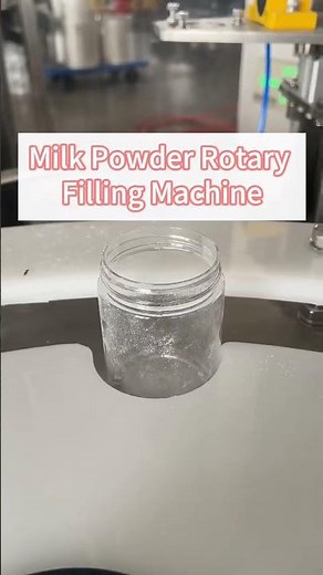 Milk Powder Rotary Filling Machine | Automatic Powder Filling Solution