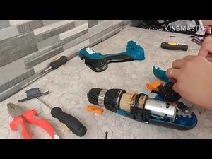 How to convert portable electric drill into direct power source 18V