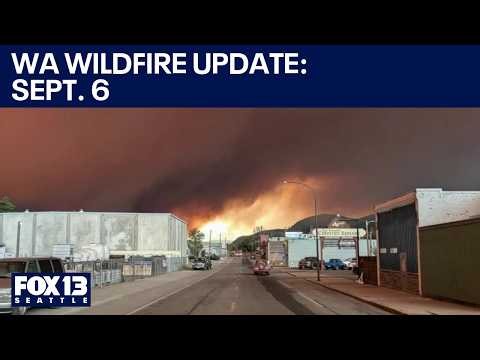 WA wildfires update for Sunday, Sept. 6 | FOX 13 Seattle