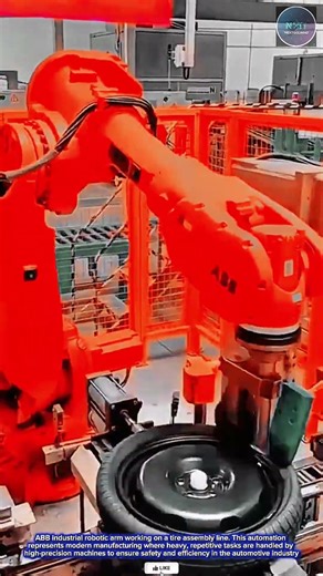 Strong and Precise: Modern Robotic Technology Speeds Up the Vehicle Wheel Assembly Process