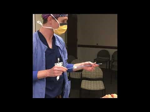Light Wand Intubation Demo