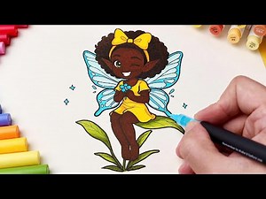 How to Draw a Magical Fairy Step by Step