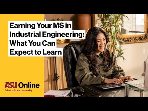 Explore Our Master's Degree in Industrial Engineering Offered Online