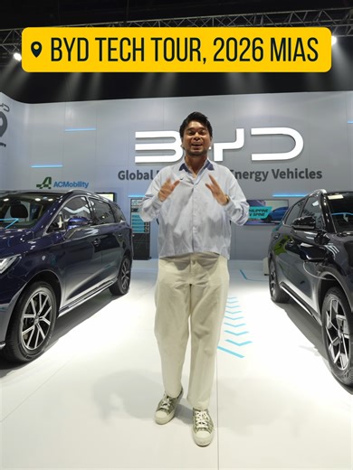 BYD Cars Philippines and ACMobility have taken over the 2026 Manila International Motor Show. With a comprehensive display of Plug-in-hybrids and fully electric vehicles, this leg of the BYD Tech Tour has something for all motorists looking to make the shift to electrified mobility. The booth also showcases two Guinness World Records set by BYD during its recent ‘Drive Electric. Love Pinas’ initiative with the Department of Tourism. Experience one of the country’s leading New Energy Vehicle bran
