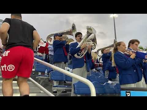 2021 SMU Mustang Band plays their fight song Peruna at the Boca Raton Bowl.