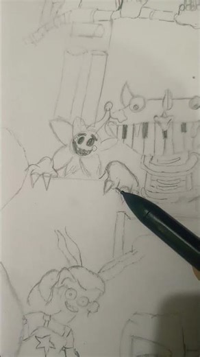 i draw poppy playtime characters