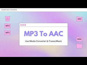 How to Convert MP3 Files to AAC with The Music or Audio Converter (Mac/Win)