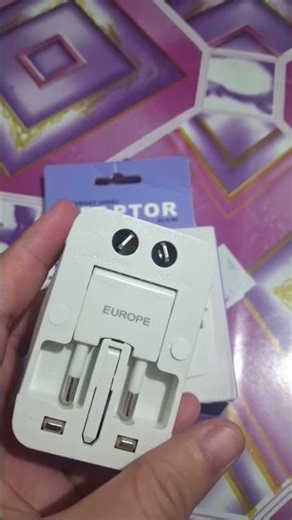 ￼Universal Travel Adapter Plug All In One For CN/EU/UK China Converter