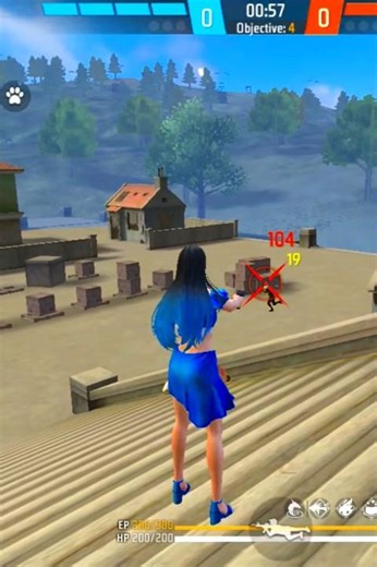 1v4 In Cs Rank 🔥 Noob Player 💗☺️ #garenafreefire #battleroyalegame