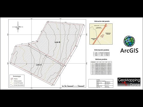 Topographic Map in ArcGIS