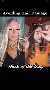 21K views · 124 reactions | #duet with @mattloveshair Are you serious right now?!! All the pain I couldve avoided getting some skinny serum 兩 #hairtip #hackoftheday #protip #hair #hairstyle #hacks | Roxy Scarborough | Facebook