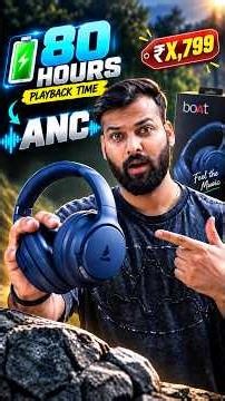 Boult Rockers 512 Review 🎧 | 40ms Low Latency ⚡ + 40dB ANC 🔇 + 80 Hours 🔋