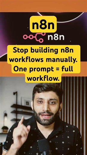 Stop Building n8n Workflows Manually (Claude Code Does It In One Prompt)