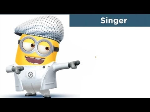 Despicable Me: Minion Rush - Singer Costume