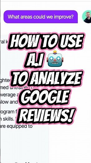 l Analyzed 1,200+ Google Reviews in 30 Secs with AI!! #aitools #ai #googlereviews