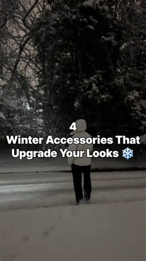 🧥 4 Winter Accessories That Make Any Outfit Look Better ❄️