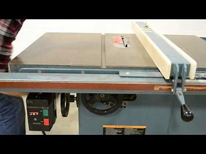 Jet JTAS-10-1 10" Table Saw - How Not to Cut Wood on Table Saw