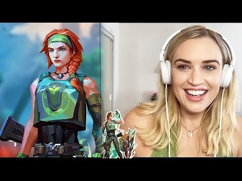 Skye Voice Actor Watches SKYE VALORANT TRAILER!