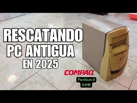 Rescatando una PC COMPAQ de los 90 en 2025 🚀 (Un tesoro perdido)