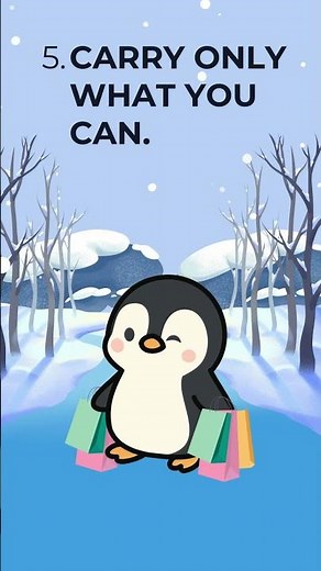 How to Walk Safely in Winter? Walk Like a Penguin!
