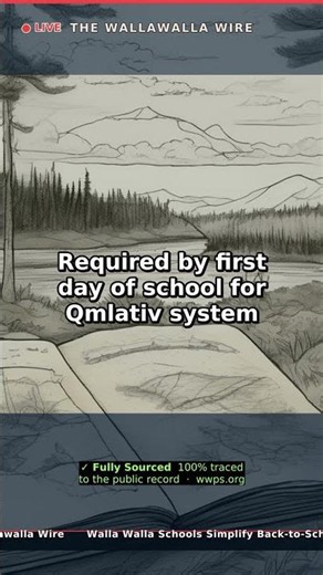 Walla Walla Schools Simplify Back-to-School Checklist #Shorts