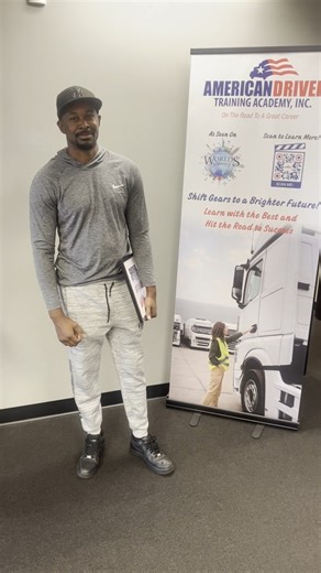 We’re over the moon to celebrate Daniel Stevens’ awesome achievement at American Driver Training Academy! 🎓✨ After conquering our intensive CDL-A training program and acing his exam, Daniel is now geared up to hit the highways in both manual and automatic rigs! 🛣️💪 With truck drivers in high demand, his future is as bright as the open road! 🌟💵 Show Daniel some love by smashing that LIKE 👍 and SHARE 🔄 button on his video! The 2 graduates with the most likes by November 21st will each score