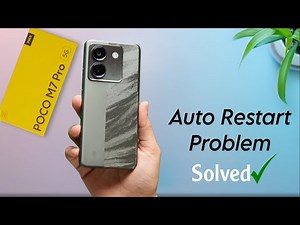 How to Solve Logo Stuck Problem in Poco M7 Pro ⚡ Poco M7 Pro Automatic Restart Problem Solve